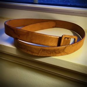 Vintage Barneys New York Italian Leather Belt